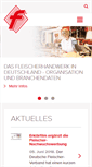 Mobile Screenshot of fleischerhandwerk.de